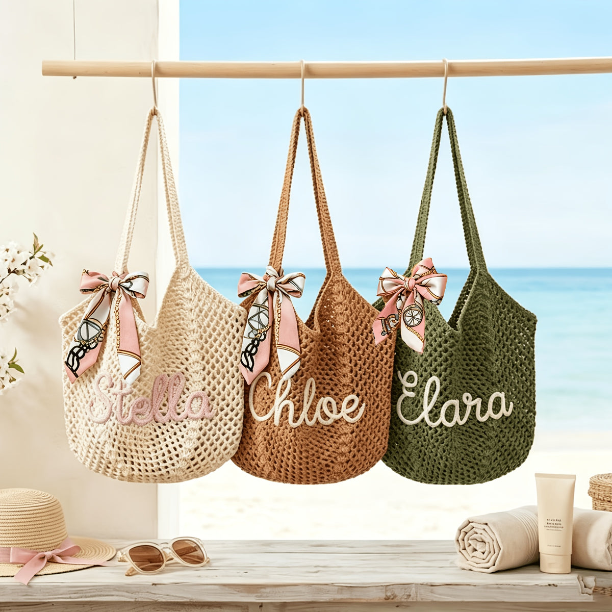 Beach Me tote bag